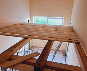 Statybinės technikos nuoma - Pastolių nuoma laiptinėms - 2