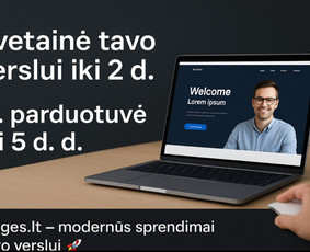 Vos nuo 150e svetainių, puslapių / e.shopų kūrimas - El. parduotuvių kūrimas - 1 El. parduotuvių kūrimas - Vos nuo 150e svetainių, puslapių / e.shopų kūrimas - 1