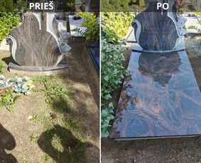 Paminklai, kapų tvarkymas, kiti akmens gaminiai / MB Oniksalis / Darbų pavyzdys ID 4137552