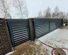 Vartų ir vartelių gamyba - Tvoros, vartai, montavimas - 2 Tvoros, vartai, montavimas - Vartų ir vartelių gamyba - 2