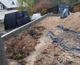 Gręžtiniai pamatai, žiedai, sąramos, poliai ir kt. darbai - Atraminės sienelės - 1 Atraminės sienelės - Gręžtiniai pamatai, žiedai, sąramos, poliai ir kt. darbai - 1