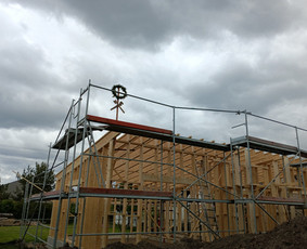 Karkasinių pastatų statyba ,stogai , renovacija. / Jonas Sviglinskas / Darbų pavyzdys ID 4139230