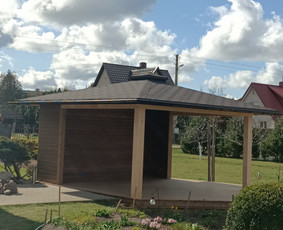 Karkasinių pastatų statyba ,stogai , renovacija. / Jonas Sviglinskas / Darbų pavyzdys ID 4139252