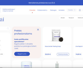 Kuriu modernias, greitas ir konversijas skatinančias interne - El. parduotuvių kūrimas - 3 El. parduotuvių kūrimas - Kuriu modernias, greitas ir konversijas skatinančias interne - 3