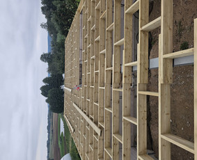 Statybos darbai - Karkasinių pastatų statyba - 3