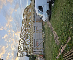 Statybos darbai - Karkasinių pastatų statyba - 2