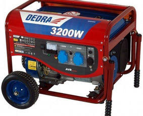 Nuomos paslaugos - Generatoriaus nuoma, benzininio generatoriaus nuom - 1