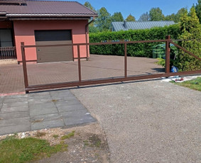 Statybos, apdaila - Stumdomi kiemo vartai - 1