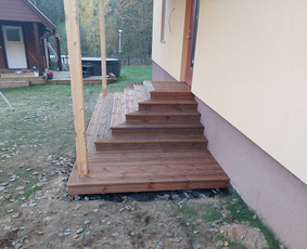 Terasų įrengimas, stoginių statyba, fasadai. - Laiptų montavimas - 3 Laiptų montavimas - Terasų įrengimas, stoginių statyba, fasadai. - 3