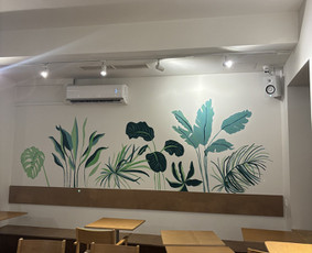 Piešimas/tapymas ant sienų, murals, piešimas ant stiklo / Samanta Lukauskaitė / Darbų pavyzdys ID 4143190