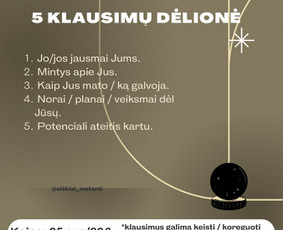 Taro + ekstrasensorika - Būrimai, būrėjai - 4 Būrimai, būrėjai - Taro + ekstrasensorika - 4