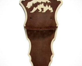 Renginiai, šventės - Medinis iešmų laikiklis Meska ir Elnias - 2