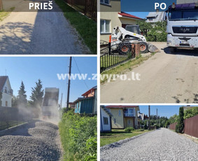 Žvyras smėlis skalda juodžemis Klaipėdos apskrityje - Žemės kasimas, lyginimas - 1 Žemės kasimas, lyginimas - Žvyras smėlis skalda juodžemis Klaipėdos apskrityje - 1