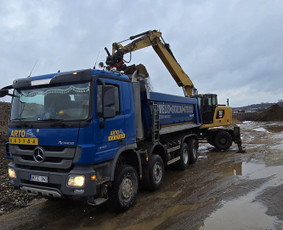 Krovinių pervežimas - Smėlis, žvyras, skalda, juodžemis - 2