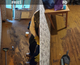 Buto valymas po nuomininkų - Valymo paslaugos dirbam ir savaitgaliais - 2