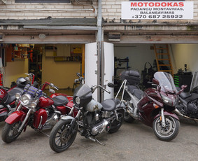 Motociklo dalių keitimas - Motociklų ir motorolerių remontas - 2