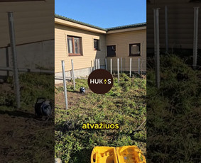 Terasų, fasadų montavimas įrengimas smėliavimas -20% Akcija! / MB"Hukas" / Darbų pavyzdys ID 4147682