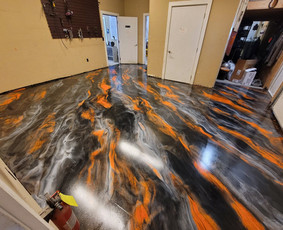 Akmens kilimas. Epoksidinės grindys. Epoksidinės dangos. / Amber Epoxy Design / Darbų pavyzdys ID 4148538