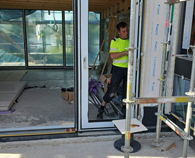 Lauko durys, montavimas - Plastikiniai, aluminiai mediniai langai, montavimas, apdaila - 2