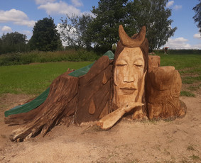 Skulptūrų iš medžio gamyba - Skulptūros individualūs užsakymai - 1