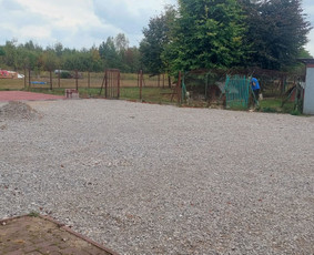 Aplinkos tvarkymas, apželdinimas - Trinkelių, kelio, įvažiavimų pagrindai. Gerbuvio tvarkymas - 1