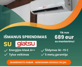 Ventiliacija, vėdinimo sistemos - Šilumos siurbliai. Kondic. Aptarnavimas-montavimas-remontas. - 2