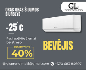 Ventiliacija, vėdinimo sistemos - Šilumos siurbliai. Kondic. Aptarnavimas-montavimas-remontas. - 1