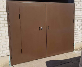 Statybos darbai - Metaliniai garažo vartai-durys. - 4