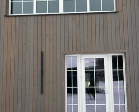 Plastikiniai langai, gamyba - Aliuminių stoginių ir stumdomų konstrukcijų montavimas - 4