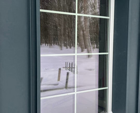 Plastikiniai langai, gamyba - Aliuminių stoginių ir stumdomų konstrukcijų montavimas - 3