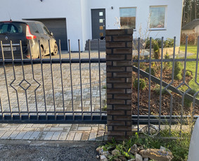 Statybos darbai - Vartu,varteliu gamyba,montavimas,banketės stulpu betonavimas - 1