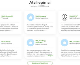 Programavimas su WordPress - Internetinių svetainių kūrimas / Programuotojas (React, PHP, - 2