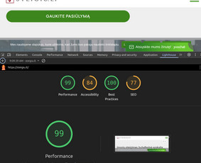 Interneto svetainių kūrimas - Seo auditas, turinio kūrimas, optimizacija, backlinkai - 1