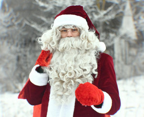 Kalėdų senelis šventėje - Renginių vedėjas Justas - 3