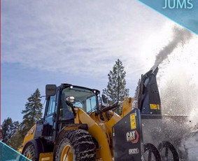 Sniego valymas nuo stogų - Mechanizuotas sniego valymas - 1