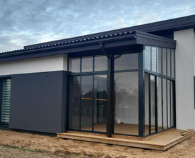 Langai, durys: gamyba, montavimas - Aliuminių stoginių ir stumdomų konstrukcijų montavimas - 3