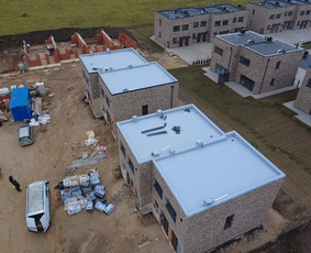 Plokščių Stogų Dengimas Pvc, Epdm ir bitumine Danga / Tvirti stogai / Darbų pavyzdys ID 4152814