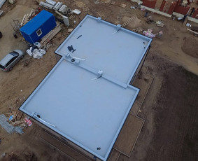 Plokščių Stogų Dengimas Pvc, Epdm ir bitumine Danga / Tvirti stogai / Darbų pavyzdys ID 4152818