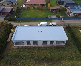 Plokščių Stogų Dengimas Pvc, Epdm ir bitumine Danga / Tvirti stogai / Darbų pavyzdys ID 4152820