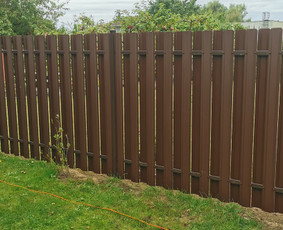 Metalinės tvoros - Segmentinės Tvoros, vartai, varteliai montavimas - 3