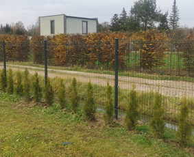 Statybos darbai - Segmentinės Tvoros, vartai, varteliai montavimas - 1