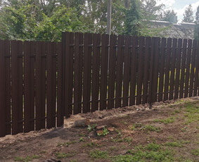 Metalinės tvoros - Segmentinės Tvoros, vartai, varteliai montavimas - 1