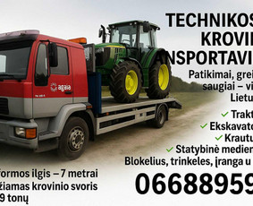 Transportas - Technikos ir krovinių pervežimo paslaugos - 1