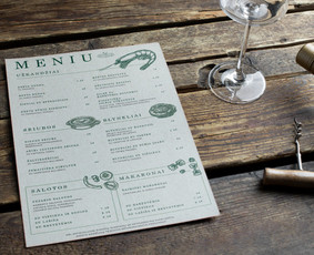 Kavinių ir restoranų meniu maketavimas - Logo, Etiketės, Dizainas su garantijomis! - 3
