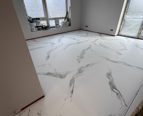 Grindų klojimas, remontas - Liejamos epoksidinės grindys . Epodesign - 2