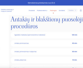 Svetainių dizainas (web design) - Kuriu modernias, greitas ir konversijas skatinančias interne - 2