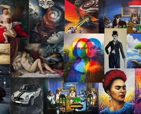 Dailė, menai, keramika - Tapyba pagal individualų užsakymą. Potretai, peizažai ir kt. - 1