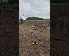 Sraigtinių polių / pamatų įrengimas -15% Akcija! / MB"Hukas" / Darbų pavyzdys ID 4154724