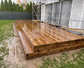 Statybos, apdaila - Terasos, pastoges, tvoros - 4