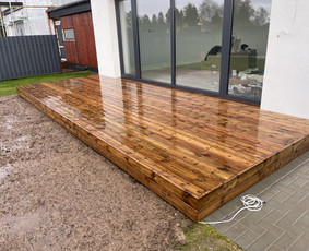 Statybos, apdaila - Terasos, pastoges, tvoros - 3